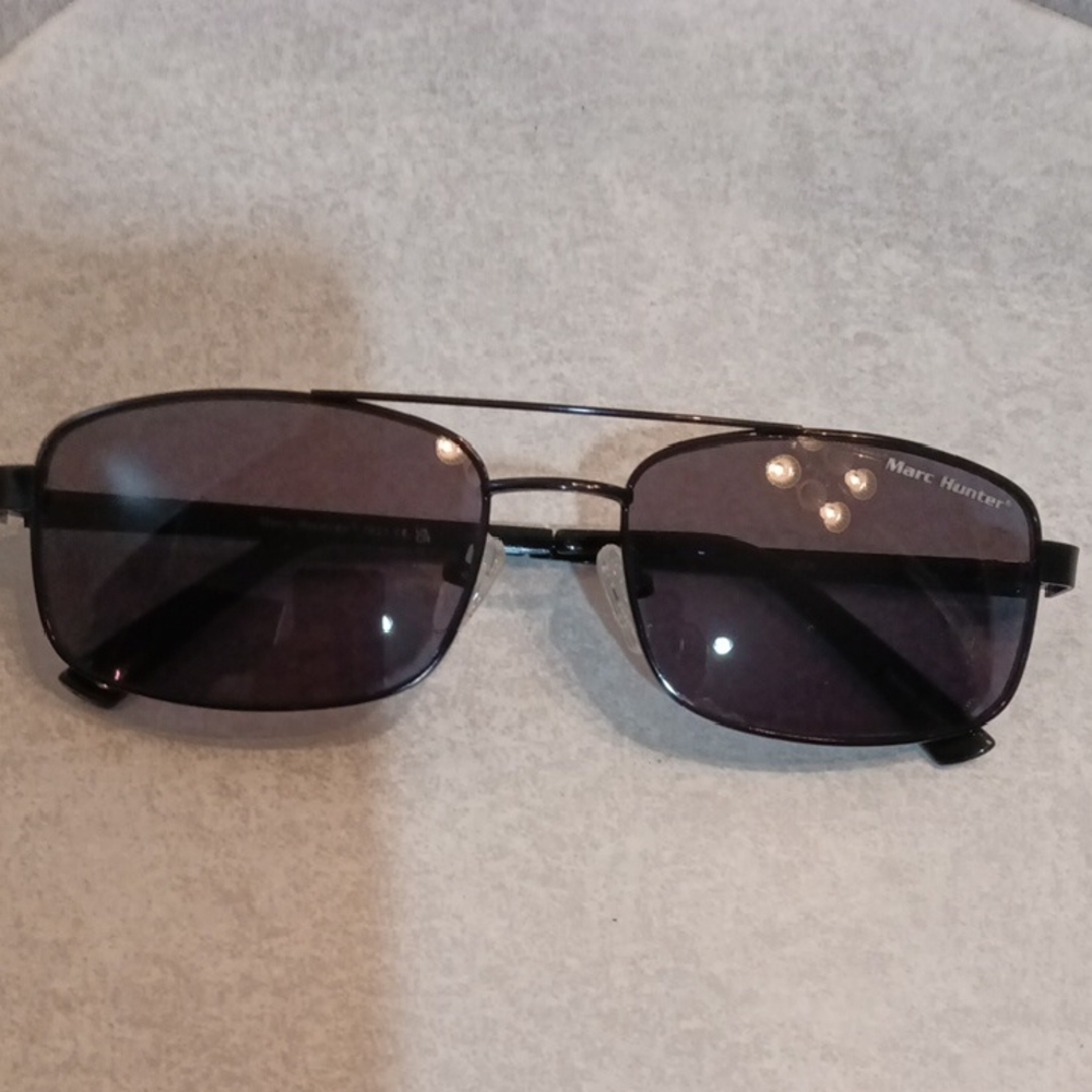 Marc Hunter Black Aviator Eyewear